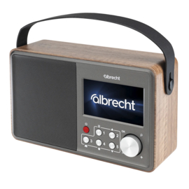 Albrecht DR 862 makkelijk te bedienen senioren digitale oplaadbare radio met DAB+, FM en Bluetooth