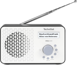 TechniSat Viola 200 super simpele digitale portable radio met DAB+ en FM zonder poespas