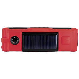Albrecht DR 112 stereo draagbare nood radio en lamp met DAB+, FM, Bluetooth en alarm
