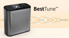 Sharp Osaka DR-530 draagbare en oplaadbare DAB+ en FM radio met Bluetooth en alarmfunctie