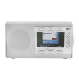 Soundmaster Elite Line DAB900 WE DAB+ en FM radio met Bluetooth, wit