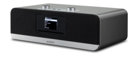 Roberts Stream 67 Smart Audio Systeem met internetradio, DAB+, FM, USB, Spotify en Bluetooth, zilver