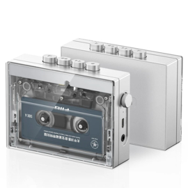 FIIO CP13 hoogwaardige portable cassette speler met ingebouwde oplaadbare accu, transparant