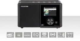 Telestar DIRA M 11i + radio met DAB+, FM, Bluetooth, USB, audiostreaming en Internet