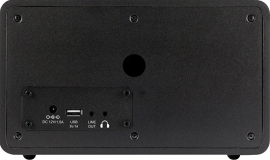 Imperial i110 wifi internetradio met USB, zwart, OPEN DOOS