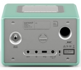 sonoroCD 2 SO-220 tafelradio met DAB+ en FM, CD speler, USB en Bluetooth, mintgroen
