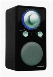 ArtSound R5 (FM / AM) in zwart leder