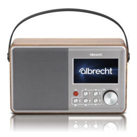Albrecht DR 862 makkelijk te bedienen senioren digitale oplaadbare radio met DAB+, FM en Bluetooth