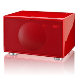 Geneva Model M Wireless DAB+ FM Sound System met Bluetooth, rood
