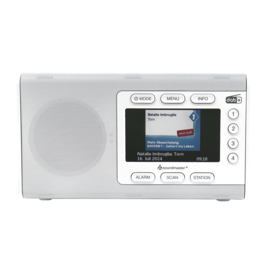 Soundmaster Elite Line DAB900 WE DAB+ en FM radio met Bluetooth, wit