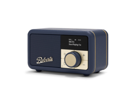 Roberts Revival Petite 2 mini DAB+ en FM radio met Bluetooth ontvangst, Midnight Blue