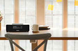 Sangean DDR-36 BT digitale tafelradio met DAB+, FM en Bluetooth, wit