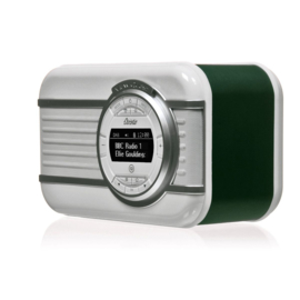 View Quest Christie draagbare DAB+ radio met FM en Bluetooth, Emerald Green