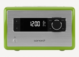 Sonoro tafelradio met DAB+ en FM, USB en Bluetooth, groen