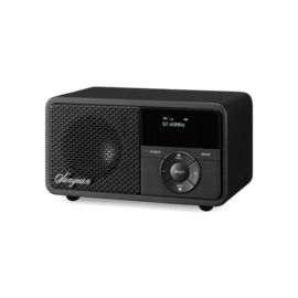 Sangean DDR-7X mini DAB+ en FM radio met Bluetooth ontvangst, zwart