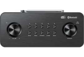 Kenwood CR-ST80DAB stereo radio met DAB+, FM en Bluetooth, zwart