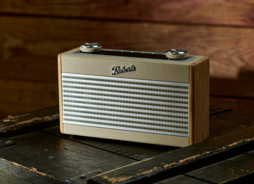 Roberts Rambler Uno retro DAB+ radio met FM en Bluetooth, Pastel Cream