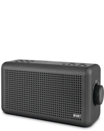 Nordmende Transita 210 stereo oplaadbare en draagbare DAB+ en FM radio met Bluetooth, antraciet