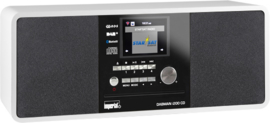 Imperial DABMAN i200 CD stereo hybride internetradio met CD, USB, Bluetooth en DAB+ digital radio, wit