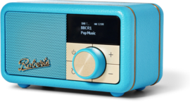Roberts Revival Petite mini DAB+ en FM radio met Bluetooth ontvangst, Electric Blue
