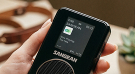 Sangean DPR-35BT oplaadbare zakradio met DAB+ en FM met Bluetooth zender