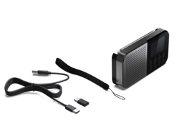 Sharp Osaka DR-520 oplaadbare DAB+ en FM zakradio met Bluetooth en alarmfunctie