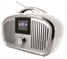 Soundmaster IR4000WE stereo wifi internetradio met USB, DAB+ en FM, wit