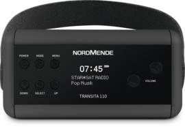 Nordmende Transita 110 draagbare DAB+ en FM radio, antraciet
