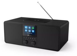Philips TAR8805/12 stereo digitale radio met wifi internet, DAB+, FM, Bluetooth, Spotify, USB en Qi charging