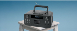 Muse M-182 DB draagbare Radio CD speler met Cassette, DAB+ en Bluetooth, zwart