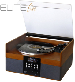 Soundmaster Elite Line PL910 Retro stereo HiFi-systeem met DAB+ radio, CD, platenspeler en Bluetooth