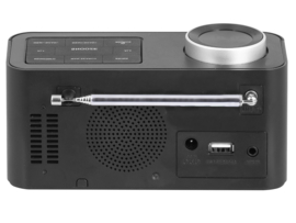 Trevi RC 80D6 DAB wekker radio met DAB+ en FM