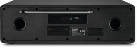 TechniSat DigitRadio 380 CD IR stereo tafelradio met internet, DAB+ digital radio, CD, Spotify en USB, zilver