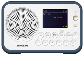 Sangean TRAVELLER 760  ( DPR-76 ) DAB+ draagbare radio met FM, blauw