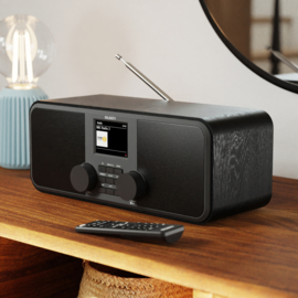 Majority Audio Rostock stereo radio met internet, DAB+, FM,  Spotify en Bluetooth