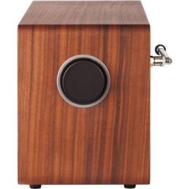 Revo SuperConnect Stereo radio met DAB+, internet, Bluetooth en Spotify, walnut silver