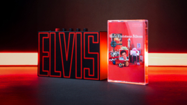 We Are Rewind Elvis draagbare oplaadbare stereo cassette speler met Bluetooth zender, zwart