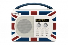 Pure Evoke Mio Union Jack DAB+ en FM keukenradio