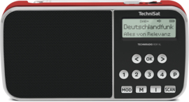 TechniSat TechniRadio RDR XL oplaadbare DAB+ en FM radio, Bluetooth ontvangst