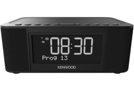 Kenwood CR-ST40DAB stereo wekker radio met DAB+, FM, USB en Bluetooth, zwart