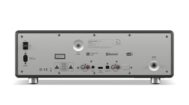 Sonoro Prestige X SO-331 stereo internetradio met DAB+, FM, CD, Spotify en Bluetooth, Graphite (matt) - Silver