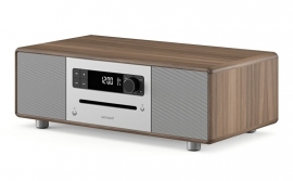 sonoroSTEREO SO-310 stereo muzieksysteem met DAB+ en FM, CD speler, USB en Bluetooth, walnoot