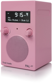 Tivoli Audio Model PAL+BT oplaadbare radio met DAB+, FM en Bluetooth, roze