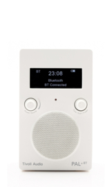 Tivoli Audio Model PAL+BT Gen. 3 oplaadbare radio met DAB+, FM en Bluetooth, wit