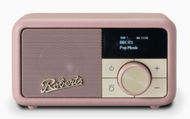 Roberts Revival Petite mini DAB+ en FM radio met Bluetooth ontvangst, Dusky Pink