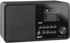 Imperial DABMAN i150 hybride internetradio met DAB+ en FM, zwart