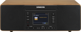 Sangean DDR-66 BT All-in-one stereo internet Bluetooth / CD / DAB+ / Spotify muzieksysteem, walnut