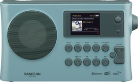 Sangean WFR-28BT Internet radio met Spotify, Bluetooth, DAB+ en FM, licht blauw