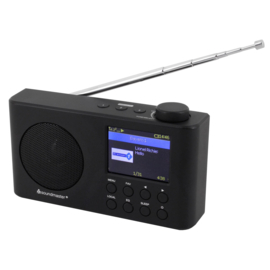 Soundmaster IR6500SW portable oplaadbare radio met WIFI, DAB+, FM en Bluetooth