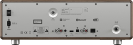 Sonoro Prestige SO-330 V3 stereo internetradio met DAB+, FM, CD, Spotify, Bluetooth en USB, walnoot